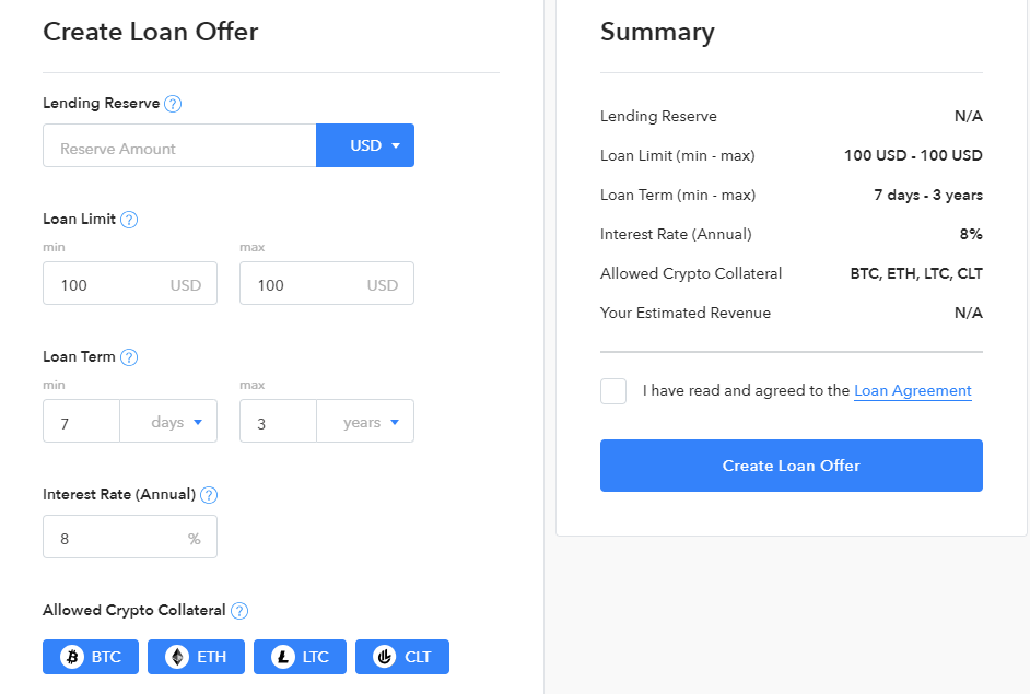 Loan Offer form looks like this now 🤘