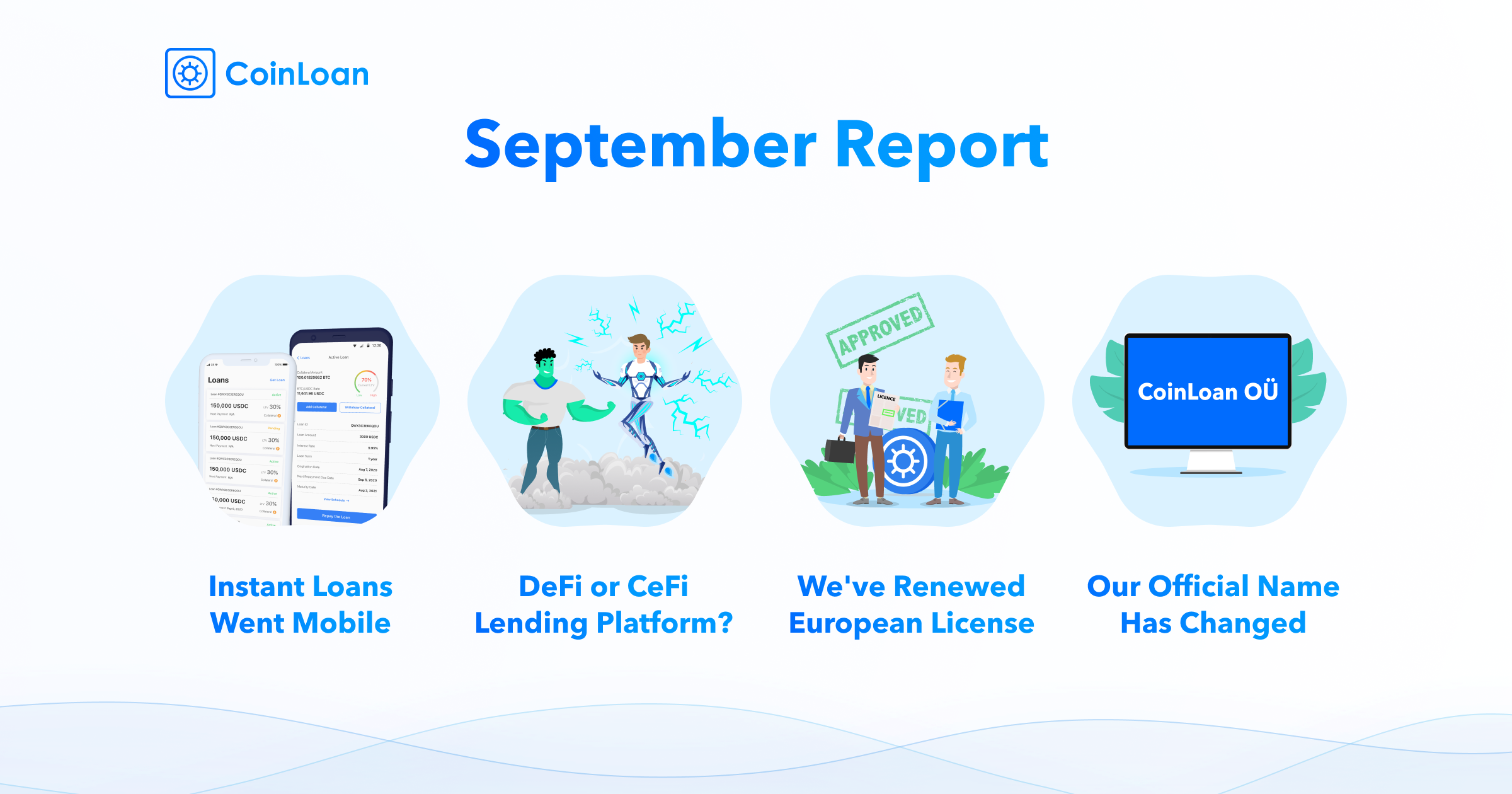 CoinLoan’s September Update 2020